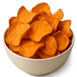 Orange Fleshed Sweet Potato Crisps